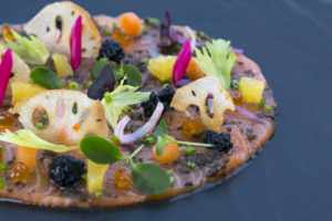 Norwegian Salmon Carpaccio